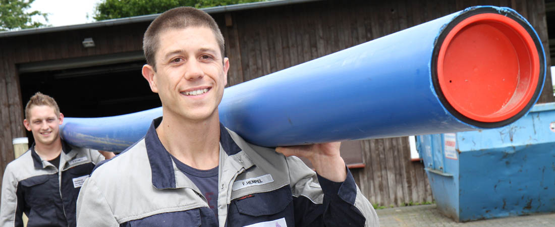 Wir versorgen Sie mit Wasser